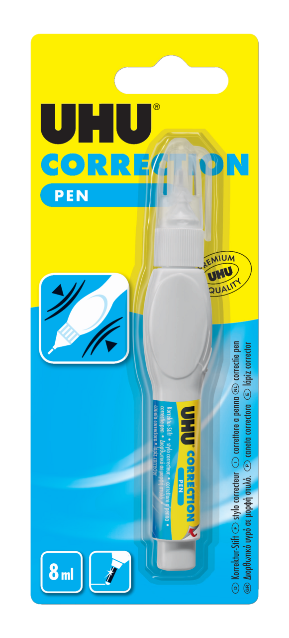 Correction Pen Blister 8ml UHU 50425